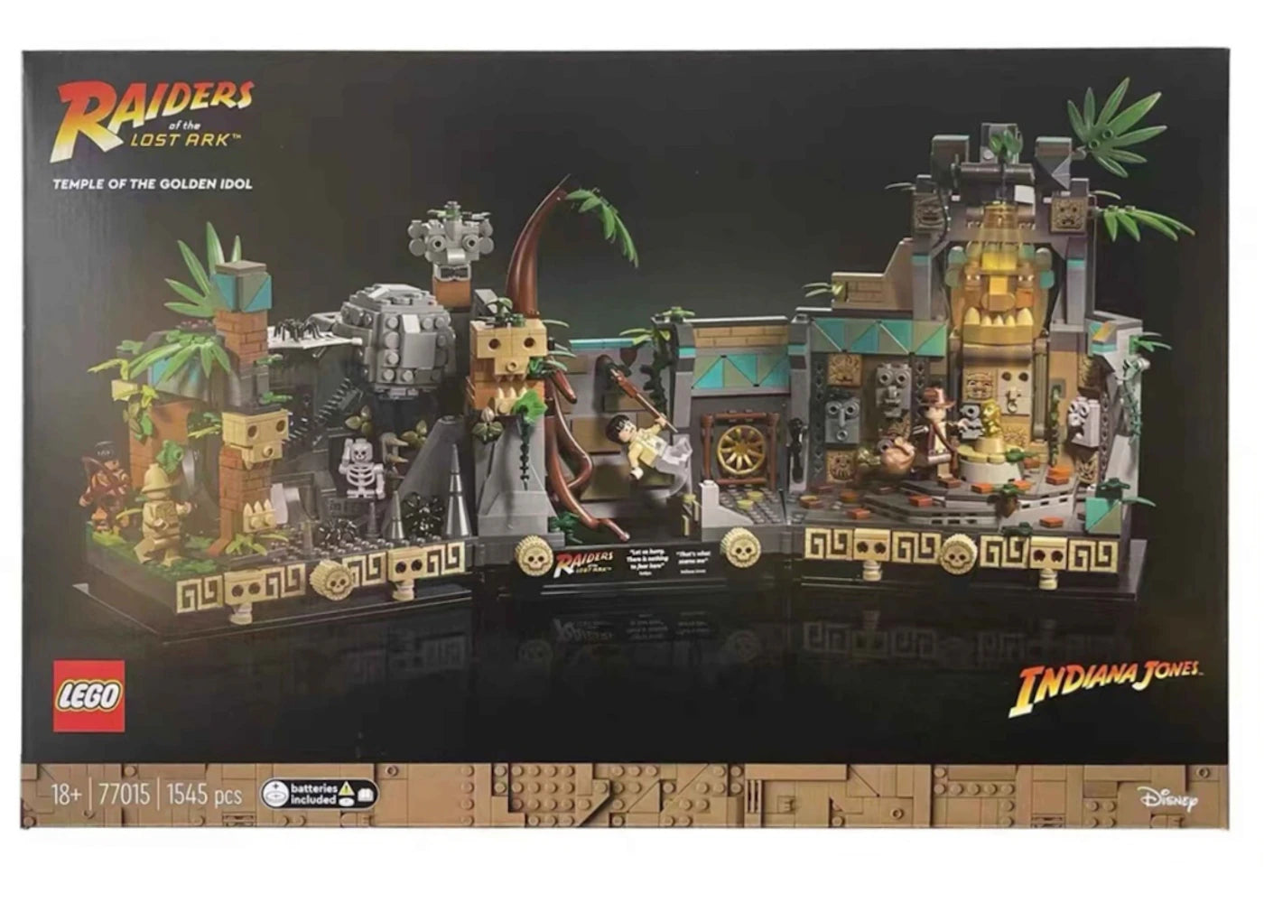 LEGO Indiana Jones Raiders of the Lost Ark Temple of the Golden Idol Set 77015 -1