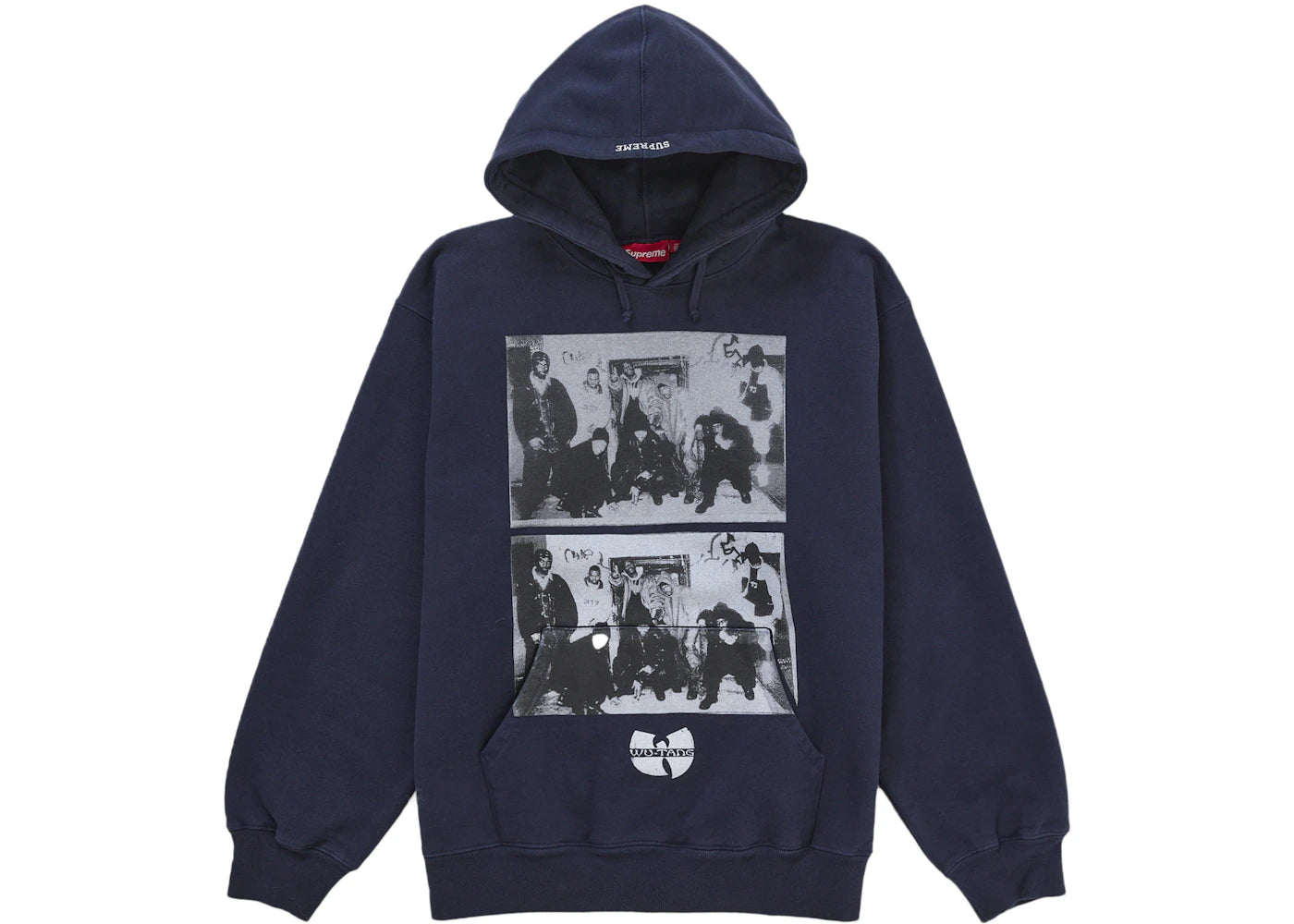 Supreme Wu-Tang Clan Hooded Sweatshirt Navy -1