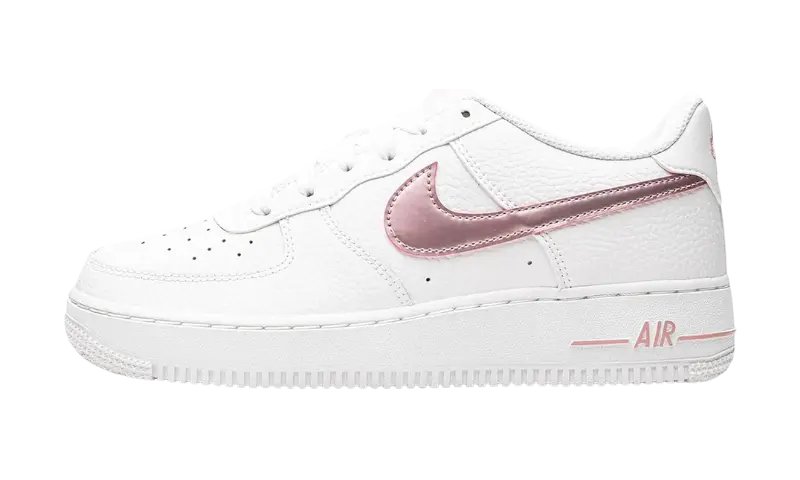 Nike Air Force 1 Low White Pink Glaze GS