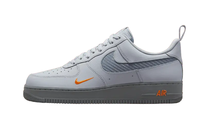 Nike Air Force 1 Low Wolf Grey Kumquat 38.5 EU 6 US