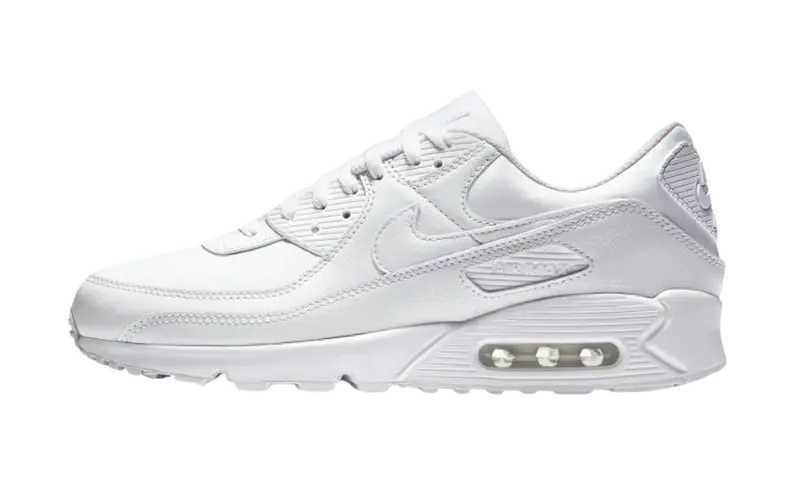 Nike air max 90 pelle bianca online