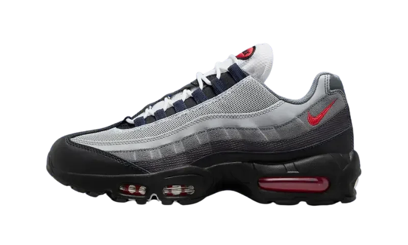 Nike Air Max 95 Track Red Smoke Grey - MTHOR SHOP