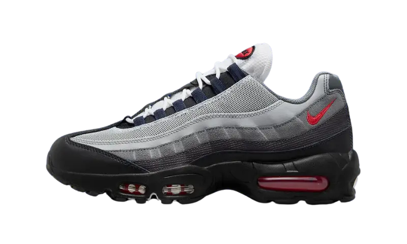 Nike Air Max 95 Track Red Smoke Grey