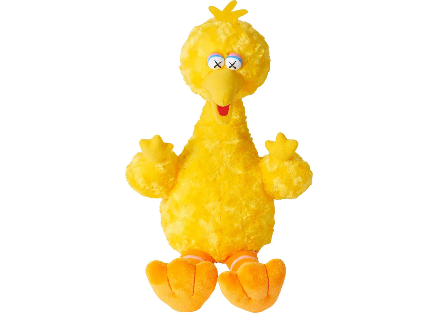KAWS Sesame Street Uniqlo Big Bird Plush Toy Yellow-1