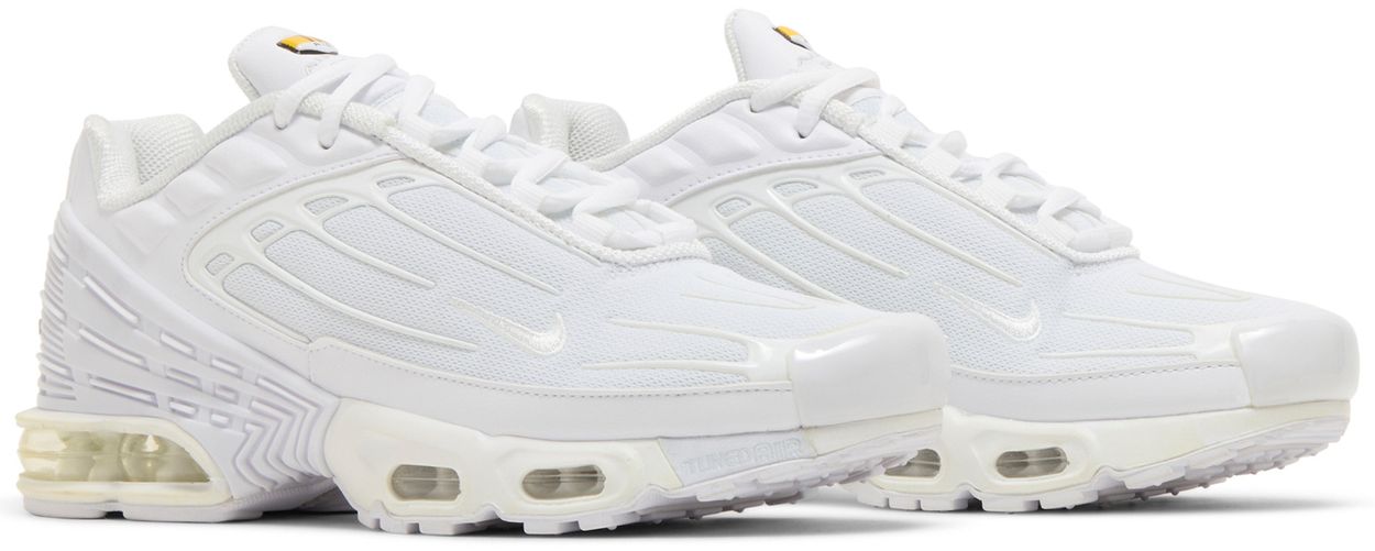 Nike Air Max Plus 3 Triple White-Pair