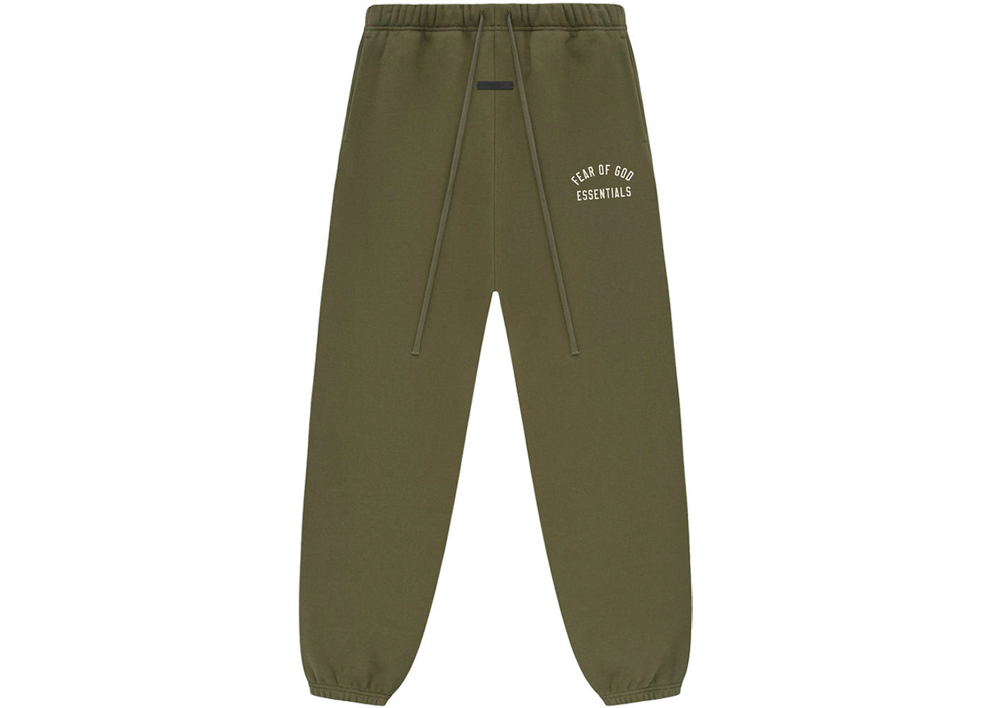 Fear of God Essentials Fleece Essential Sweatpant Military -1