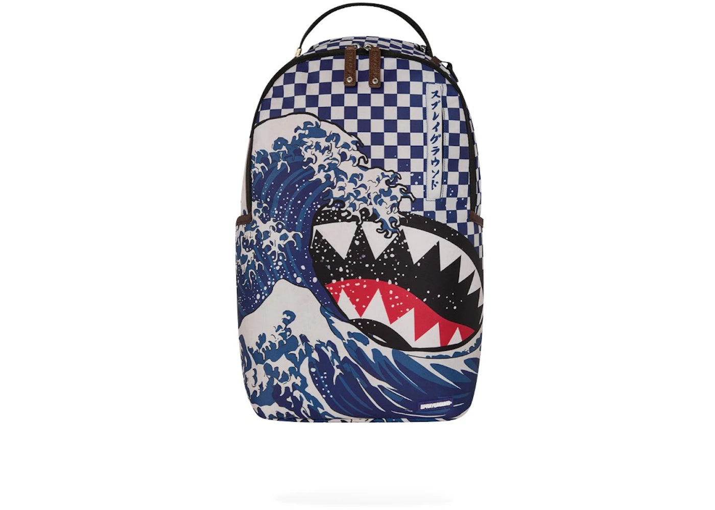 Sprayground Ichimatsu-Moyo Camokawa Backpack Blue -1