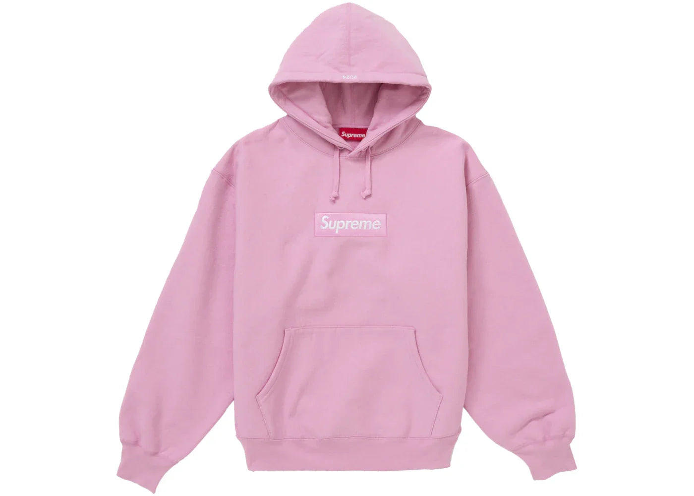 Supreme Box Logo Hooded Sweatshirt (FW24) Pink -1