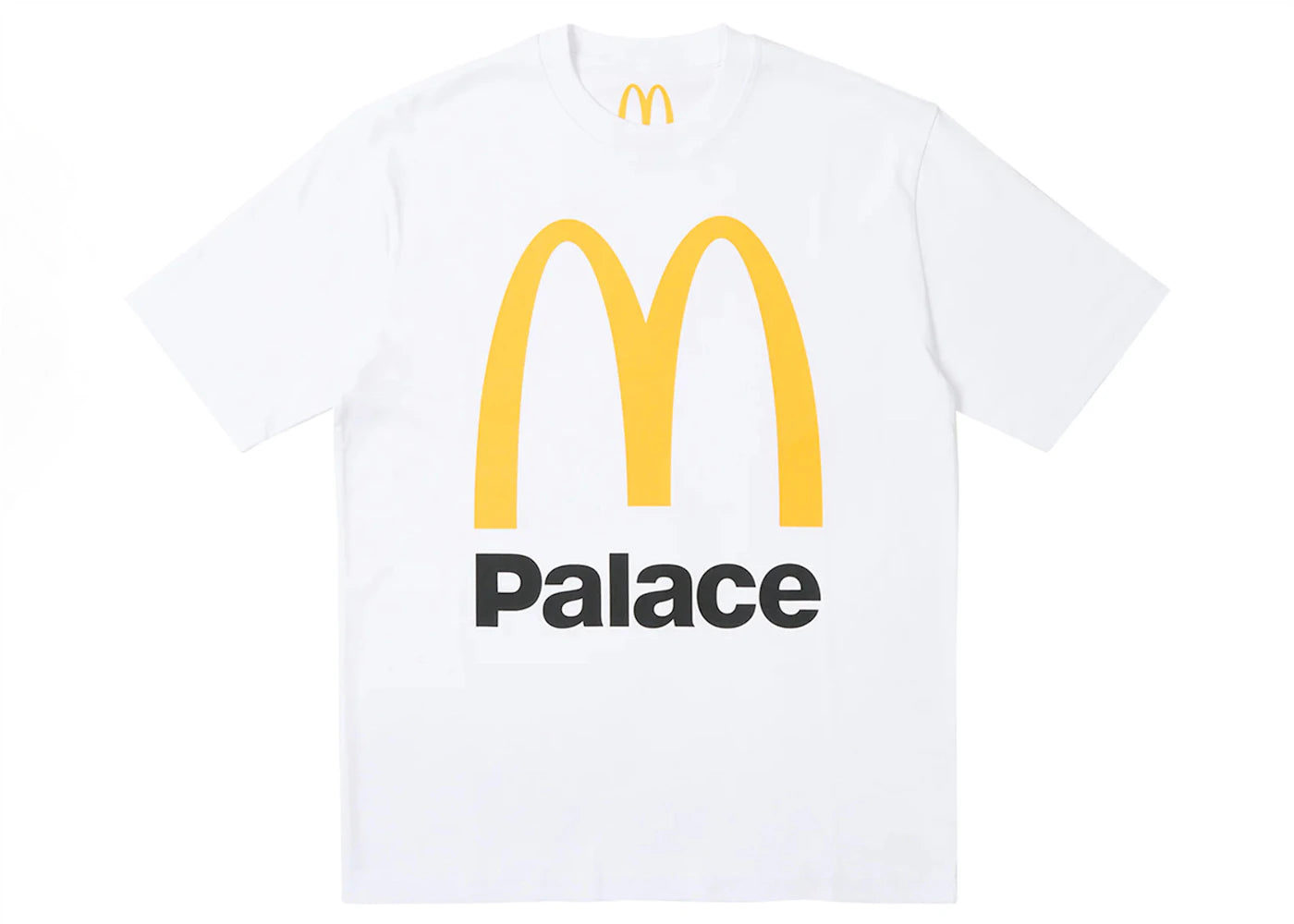Palace x McDonald's Logo T-shirt White -1