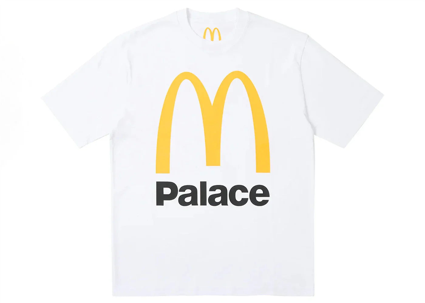 Palace x McDonald's Logo T-shirt White -1