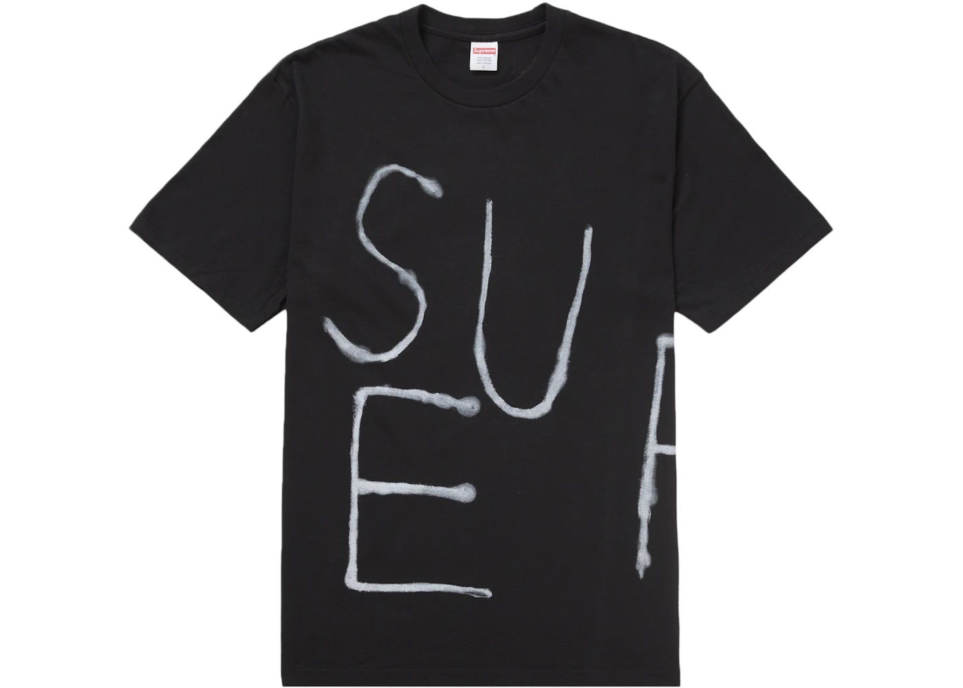 Supreme Painted Tee (SS25) Black -1