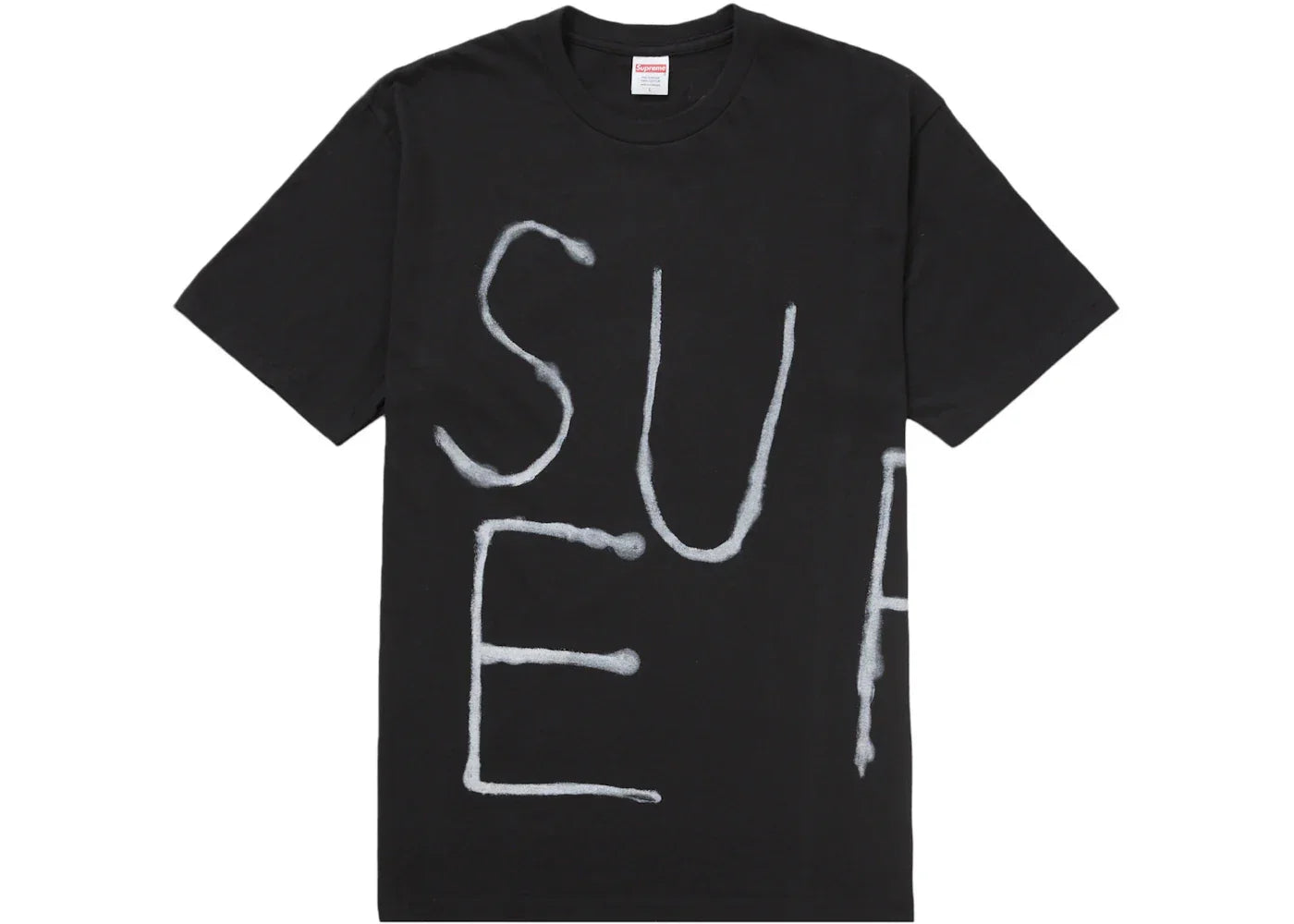 Supreme Painted Tee (SS25) Black -1