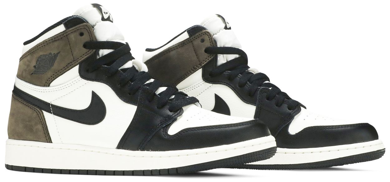 Jordan 1 Retro High Dark Mocha (GS)-Pair