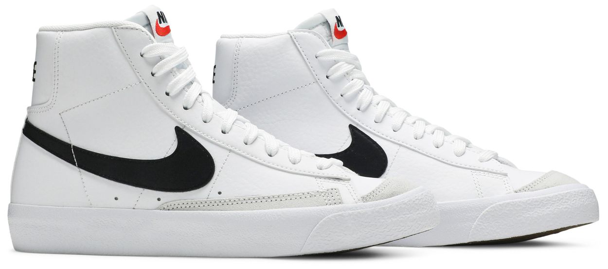 Nike Blazer Mid 77 White Black (GS)-Pair