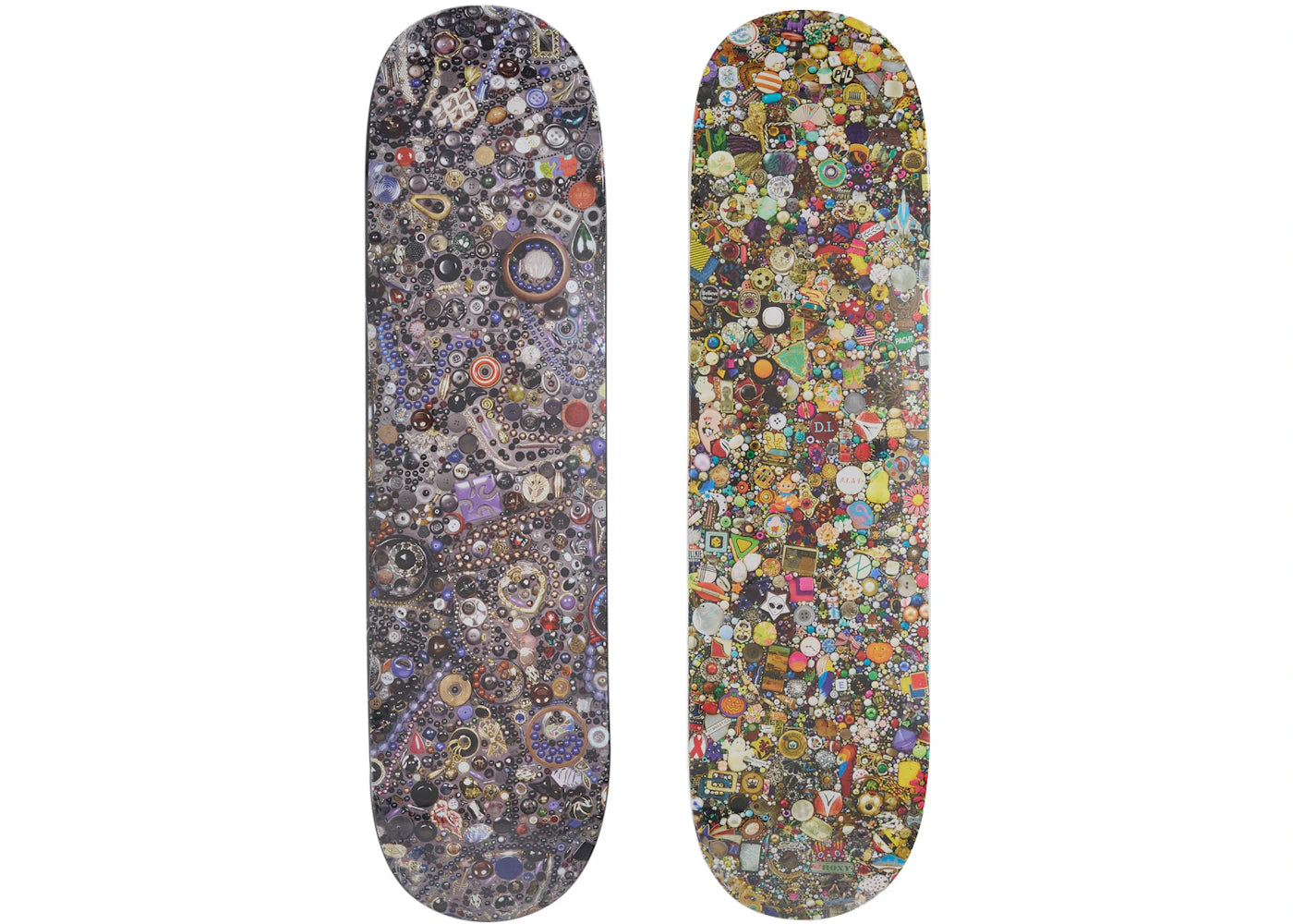 Supreme Mike Kelley Skateboard Deck Set Multicolor -1
