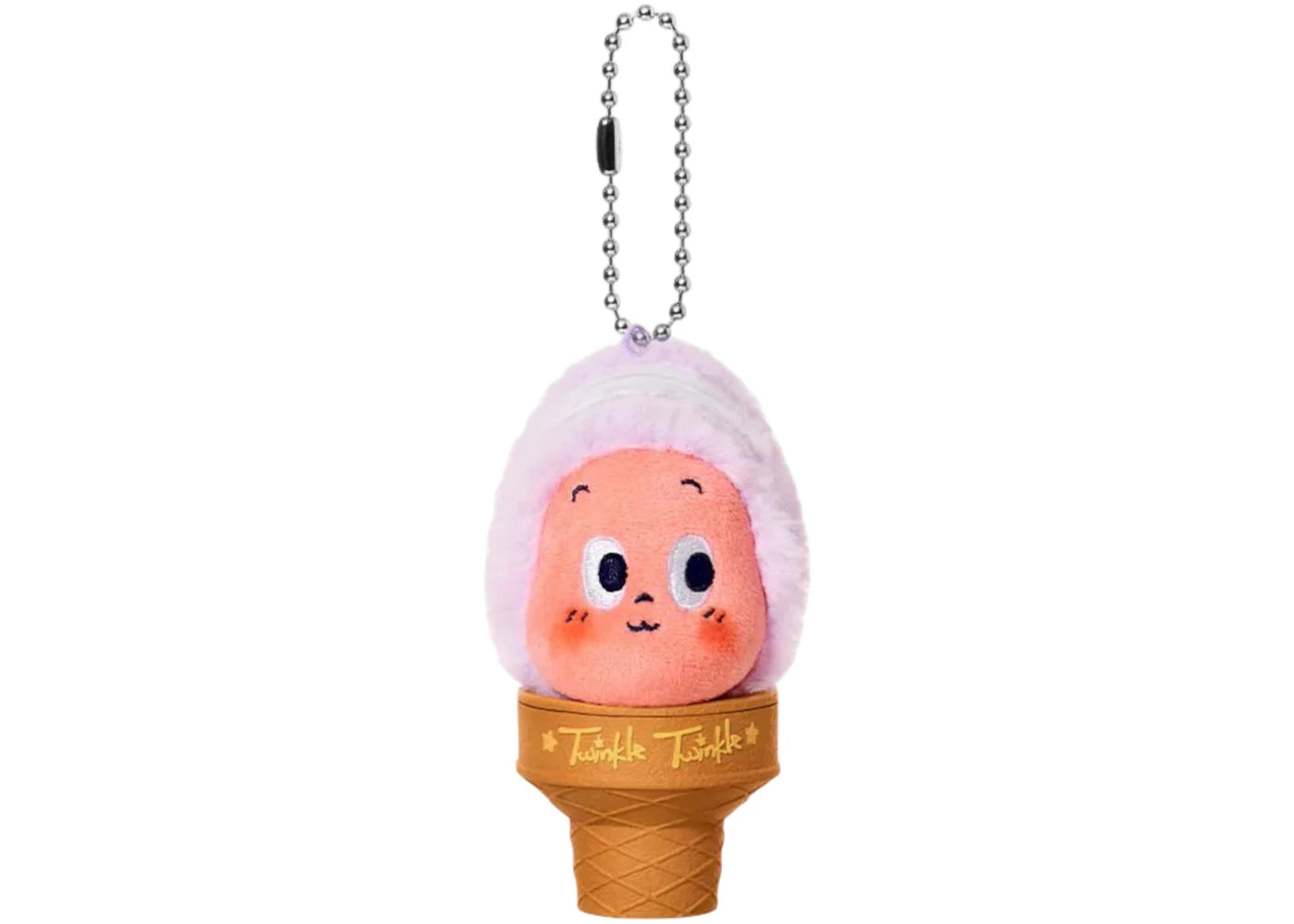 Pop Mart MOON GELATO Series Ice Cream Purple Potato Gelato Plush Pendant -1