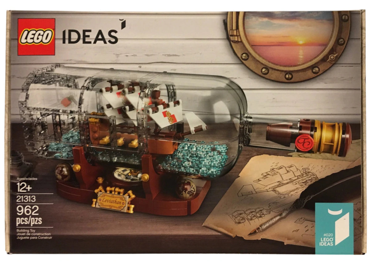 LEGO Ideas Ship in a Bottle Set 21313 -1