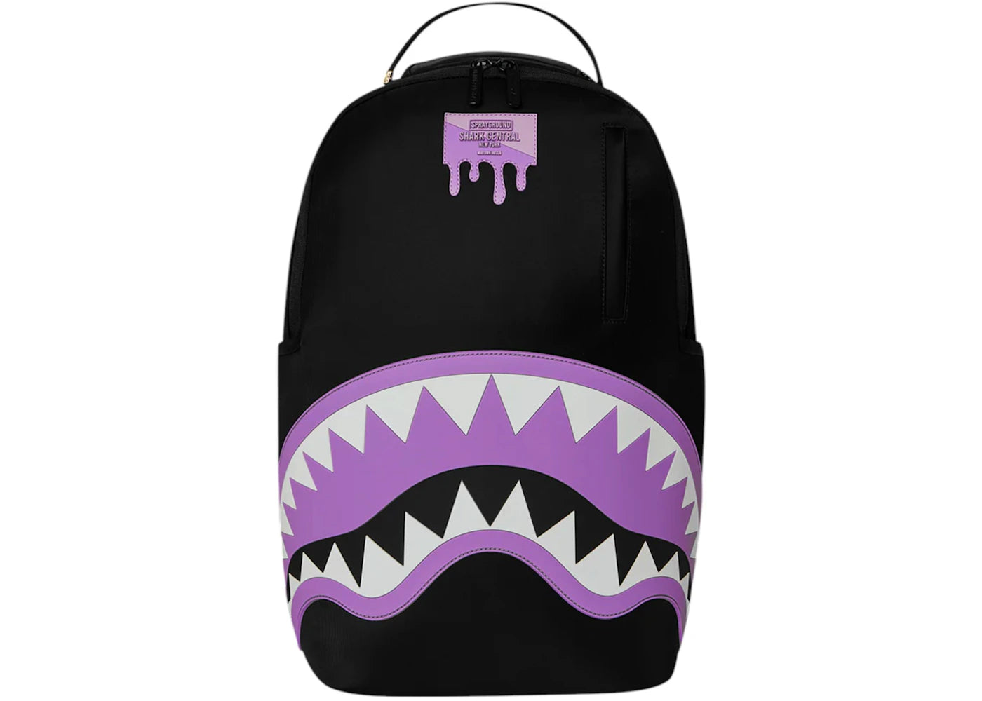Sprayground Shark Central Passport Backpack Purple -1
