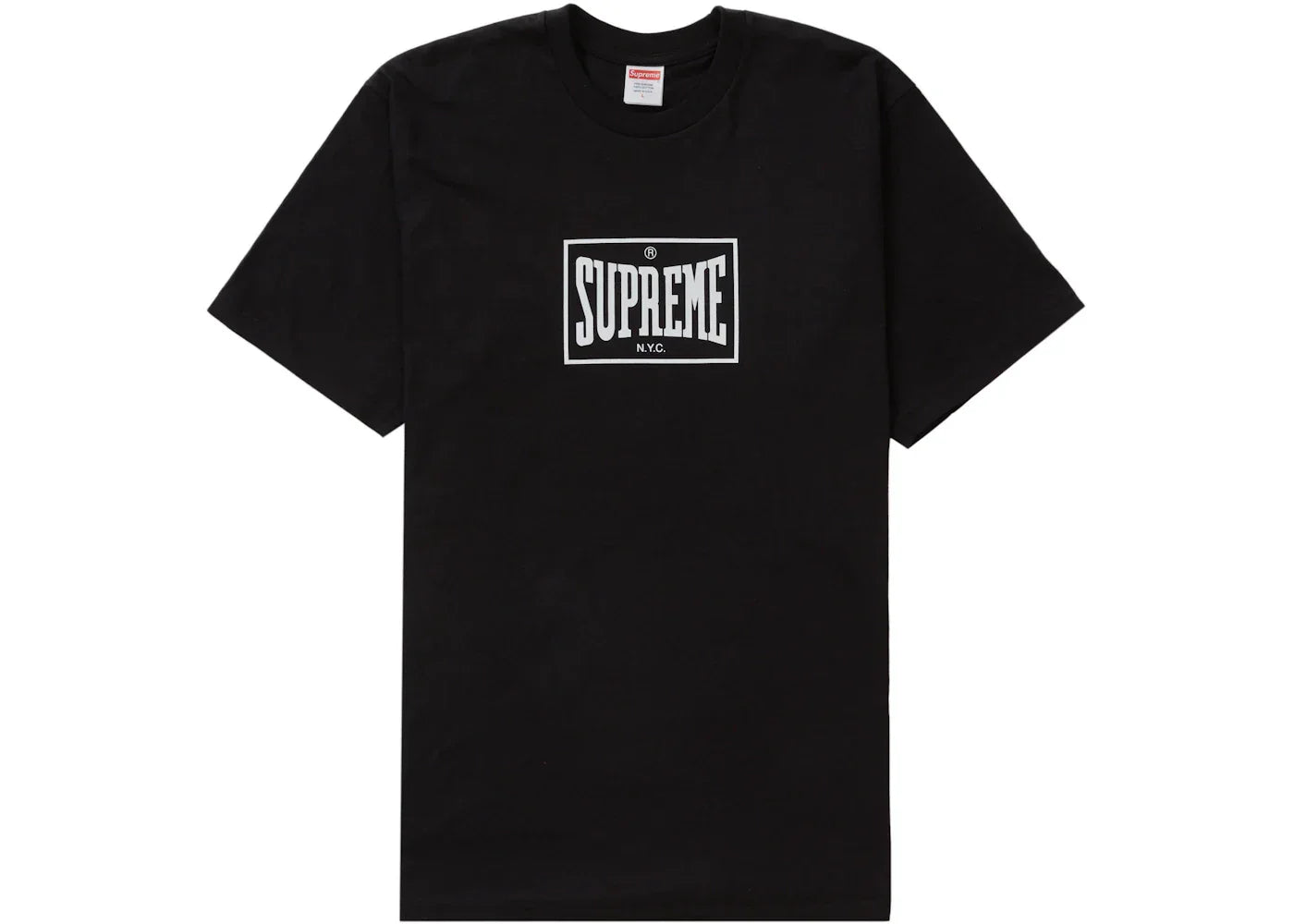 Supreme Warm Up Tee Black -1