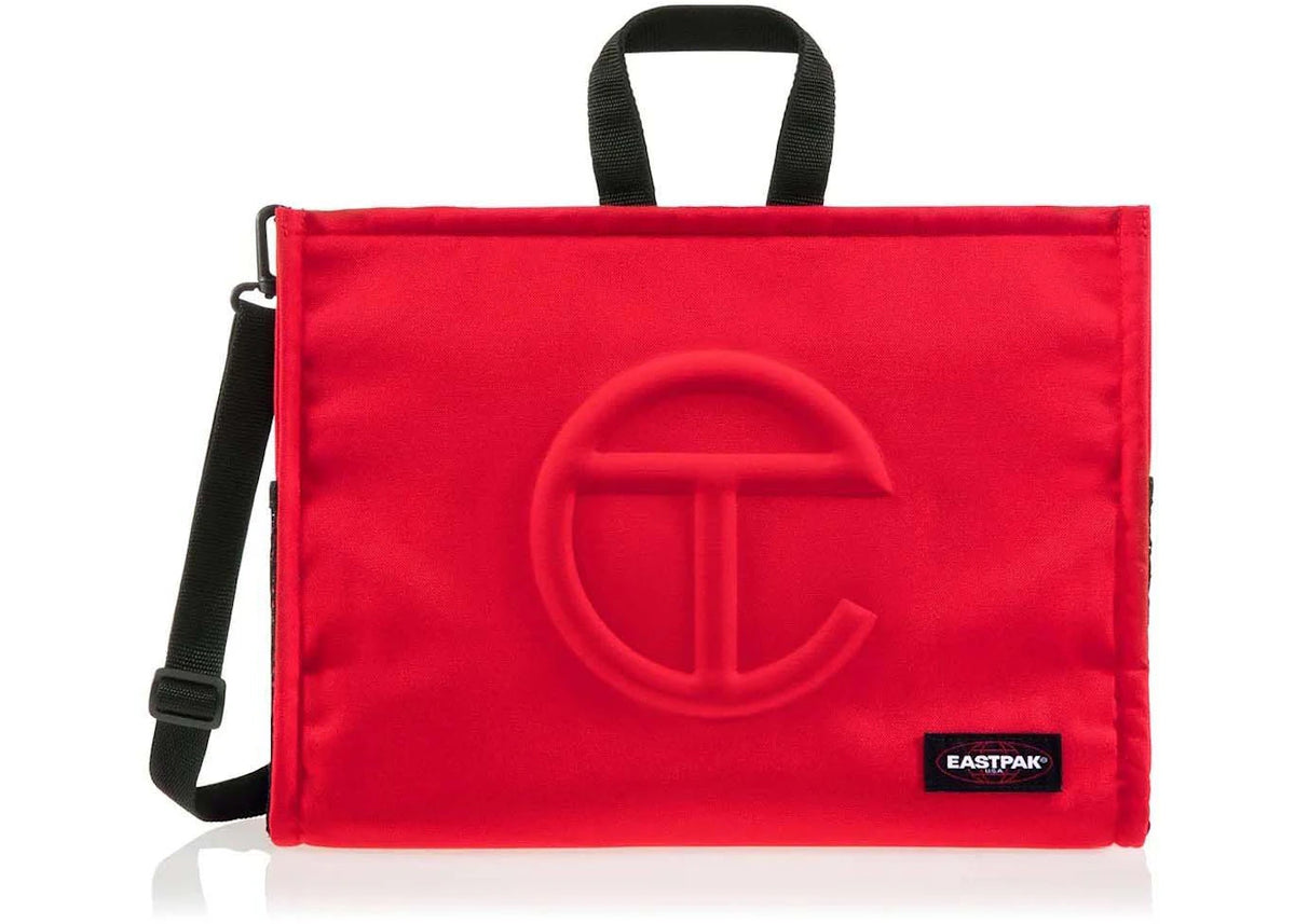 Telfar x Eastpak Medium Shopper Red -1