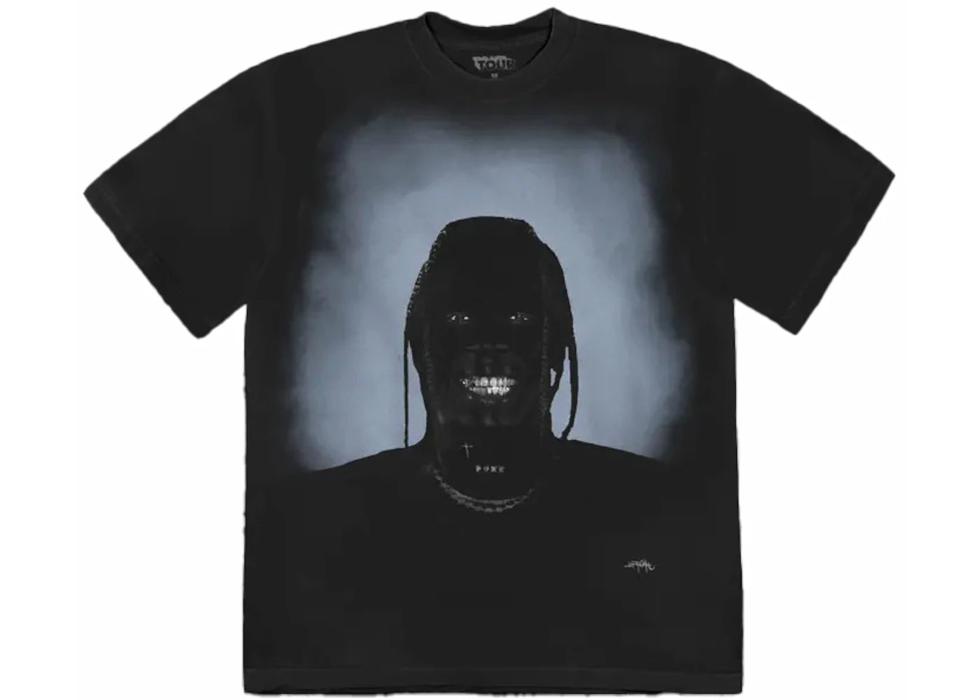 Travis Scott Utopia Circus Maximus 2023 Tour Tee Black -1