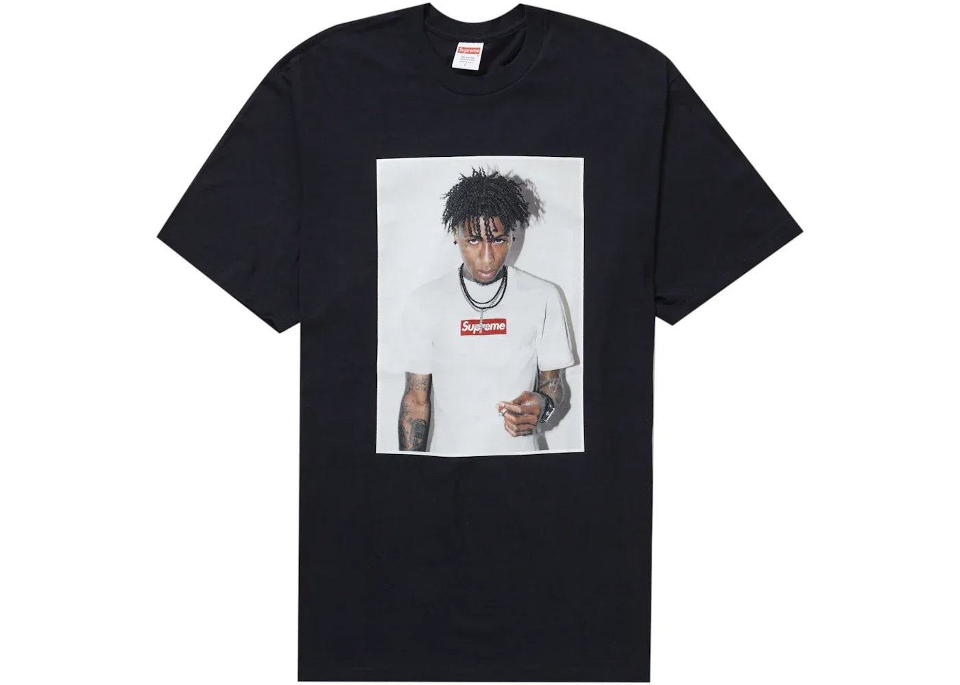 Supreme NBA Youngboy Tee Black -1