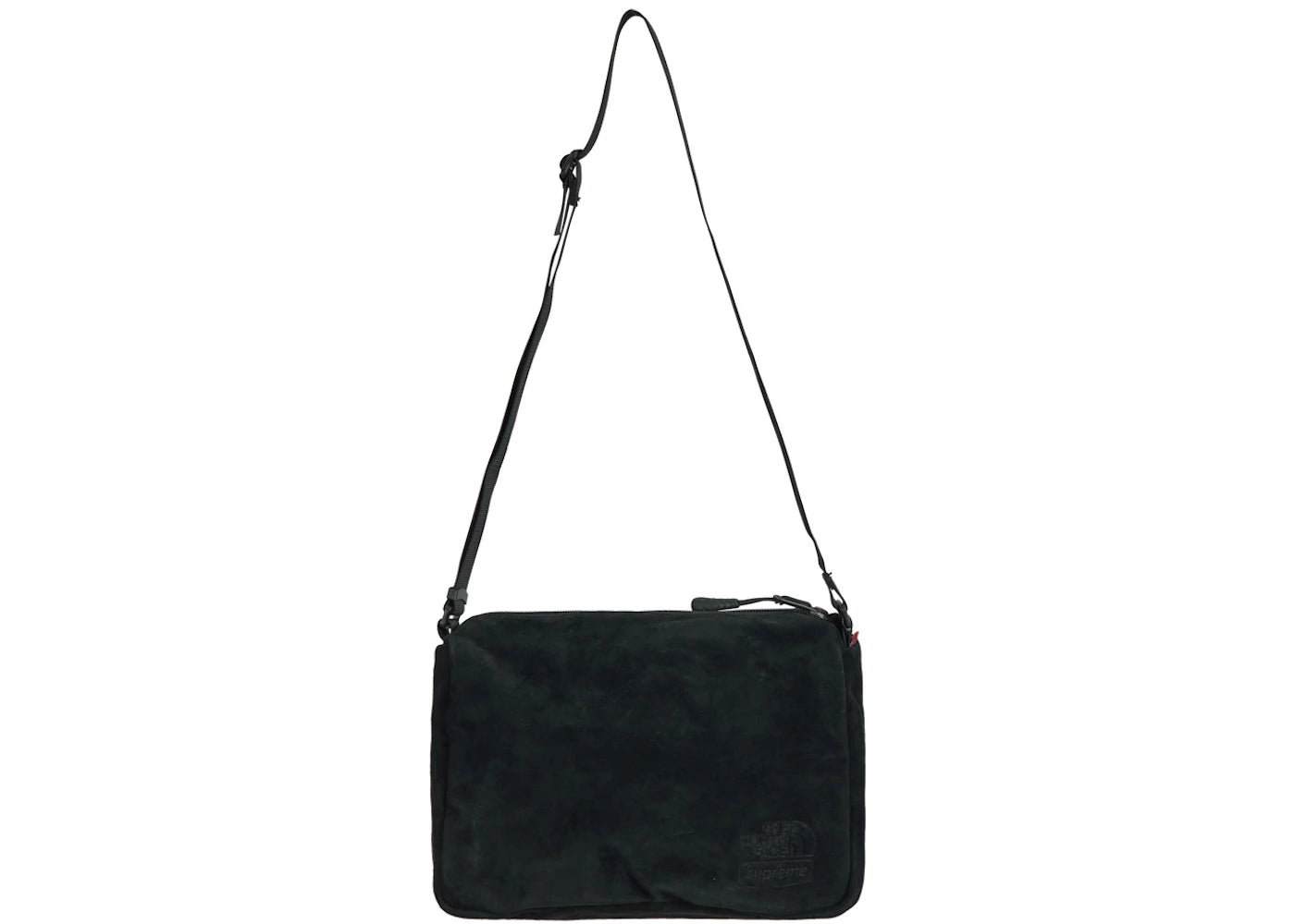 Supreme The North Face Suede Shoulder Bag Black -1