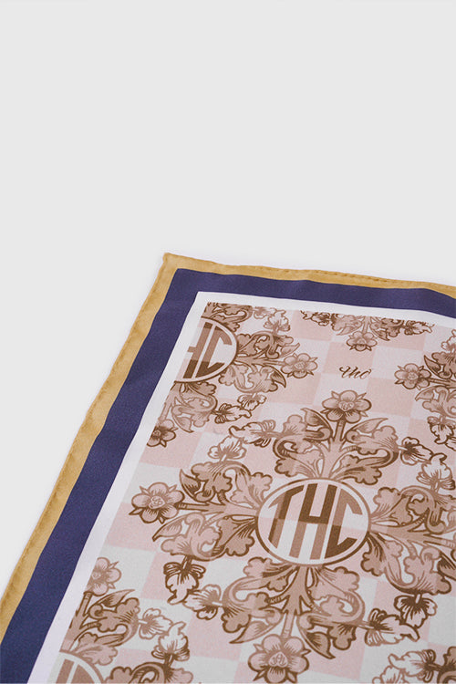 The Hideout Clothing - Baroque Flower Silk Scarf