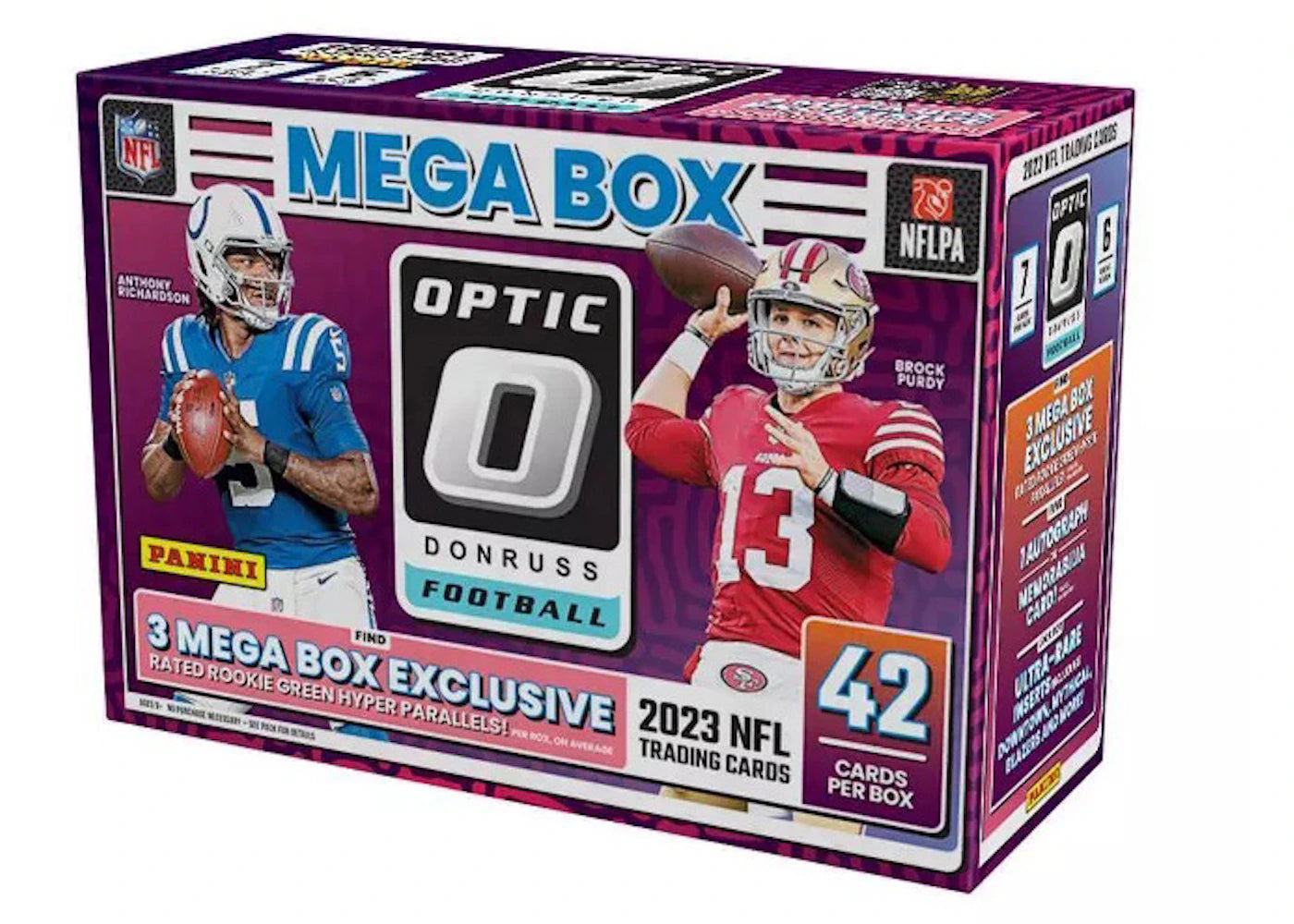 2023 Panini Donruss Optic Football Mega Box (Green Hyper Parallels) -1