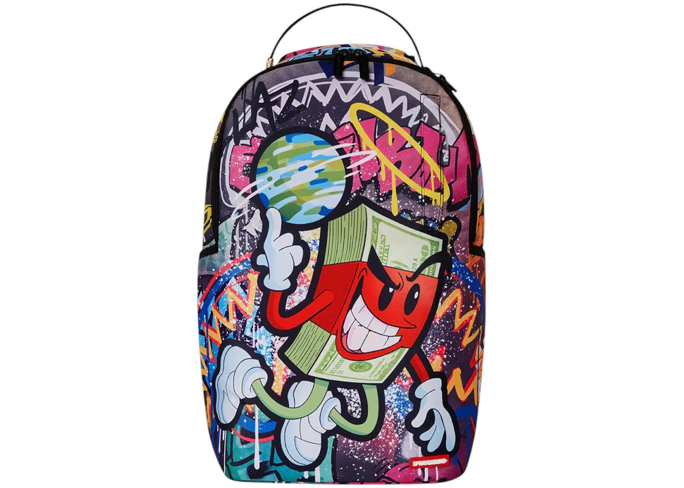 Sprayground Money Makes The World Go Round DLXV Backpack Multicolor -1