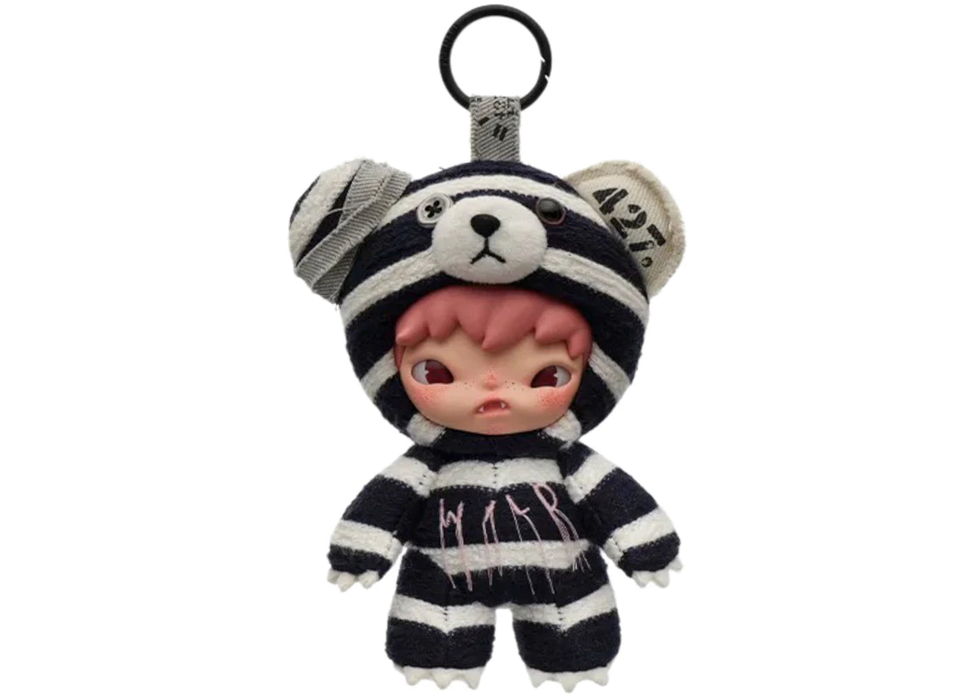 Pop Mart Hirono Road Journal Series Highway Imprint Secret Edition Plush Doll Pendant -1