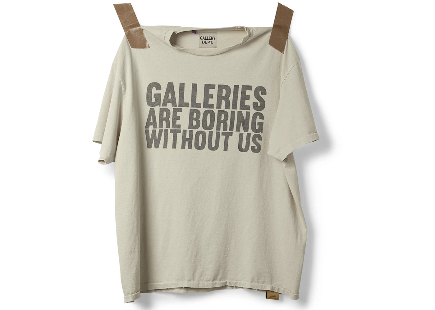 Gallery Dept. Boring Tee Archival White -1