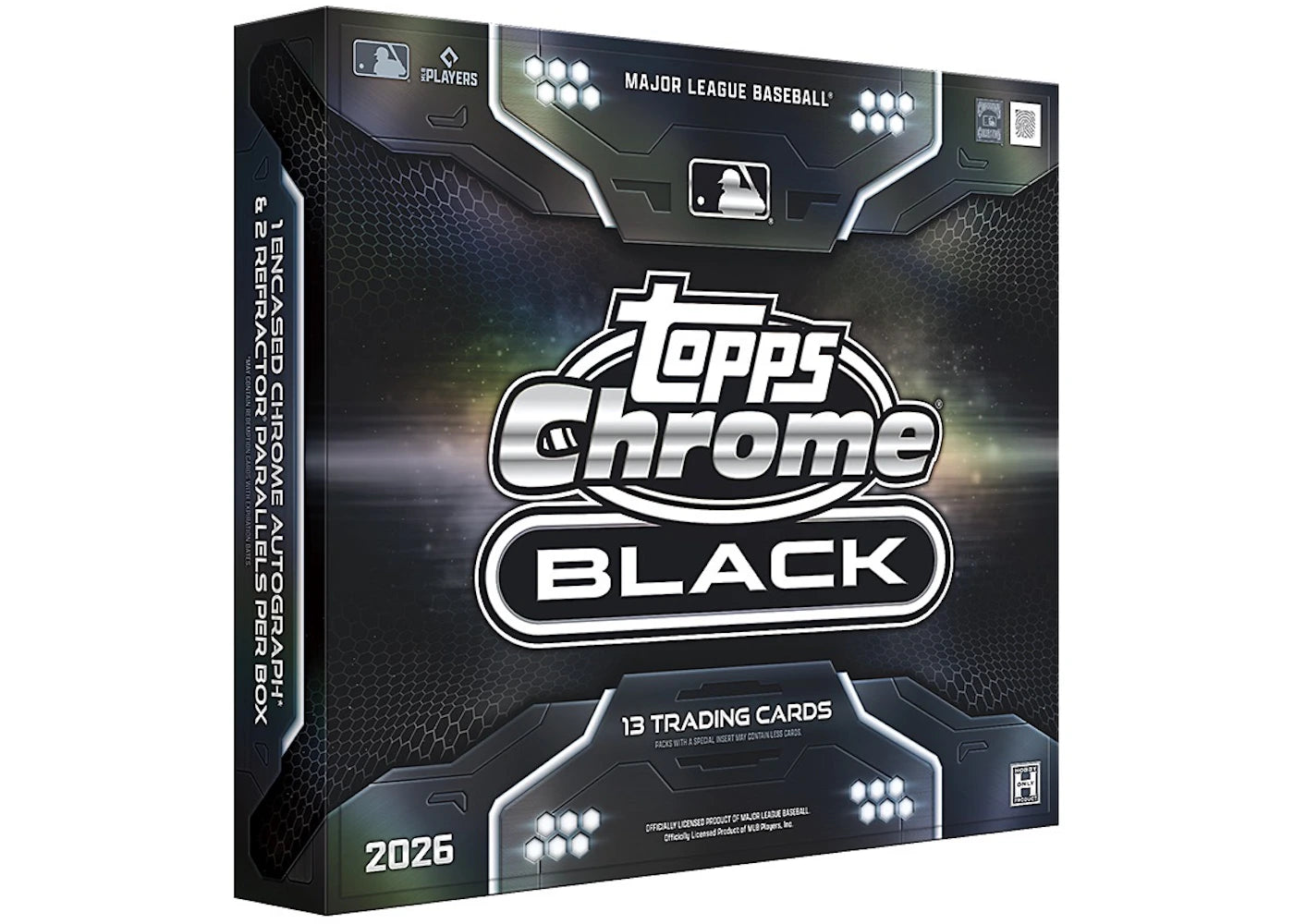 2026 Topps Chrome Black Baseball Hobby Box -1