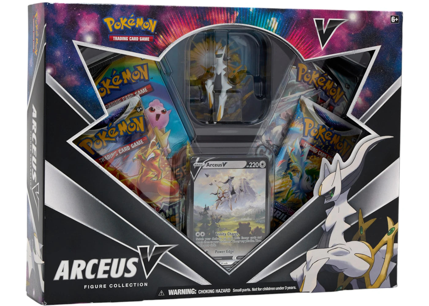 Pokémon TCG Sword & Shield Arceus V Figure Collection Box -1