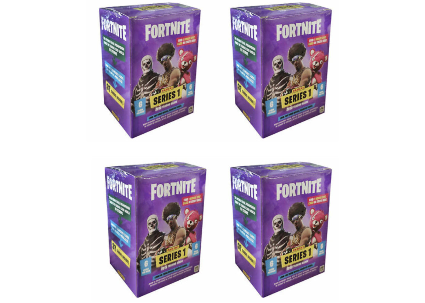 2019 Panini Fortnite Series 1 Blaster Box 4X Lot -1