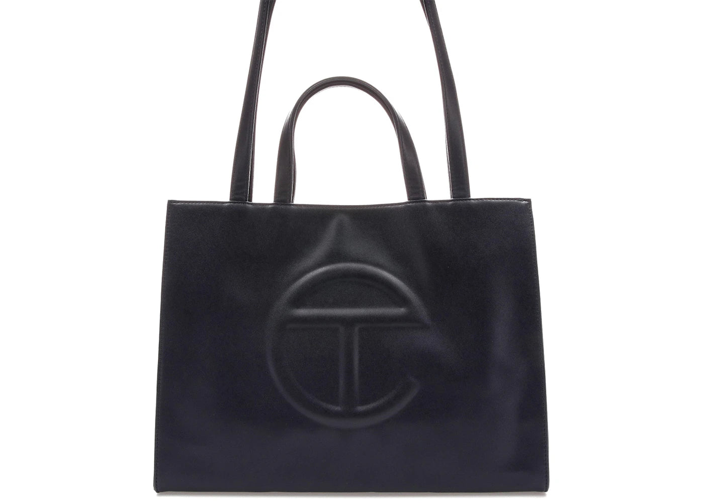 Telfar Shopping Bag Medium Navy -1