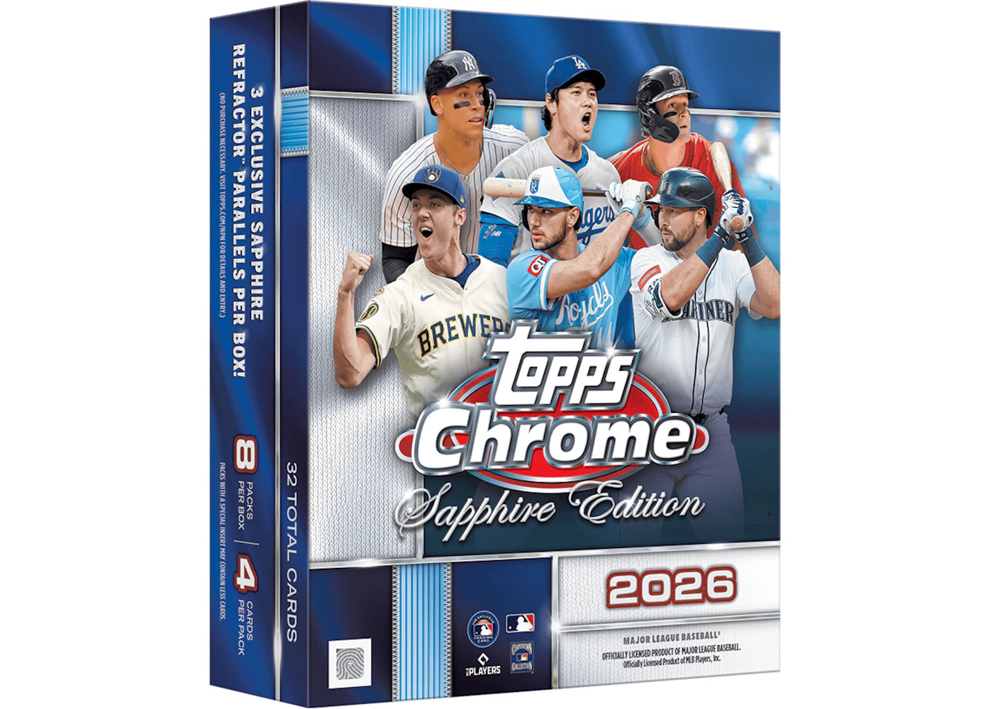 2026 Topps Chrome Baseball Sapphire Edition Hobby Box -1