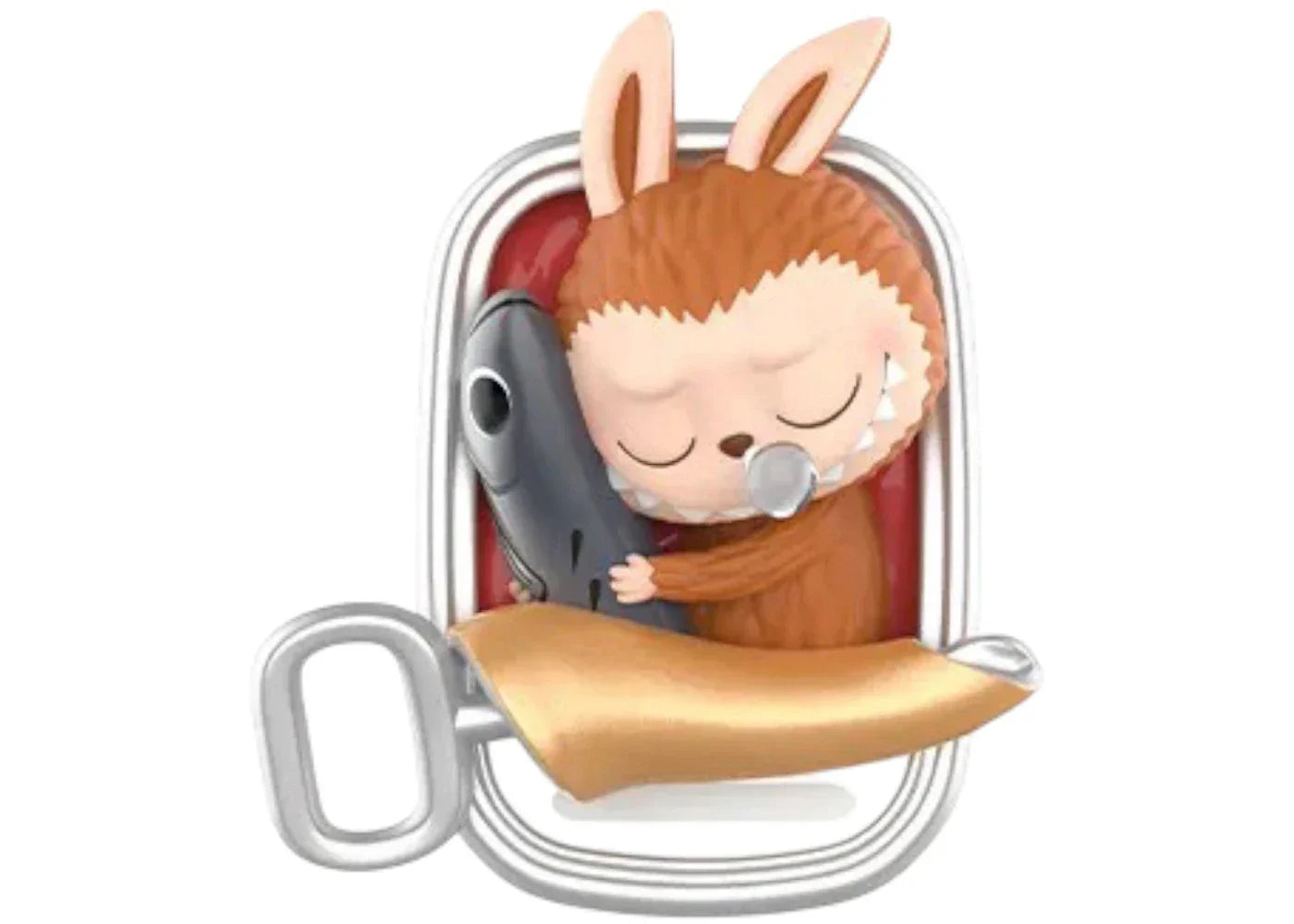 Pop Mart Labubu The Monsters Wacky Mart Series Canned Sardines Figure-1