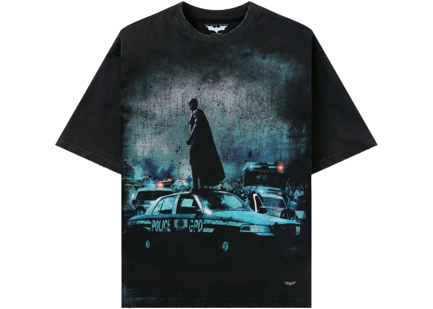 YoungLA x Batman Midnight Tee Batman Car -1
