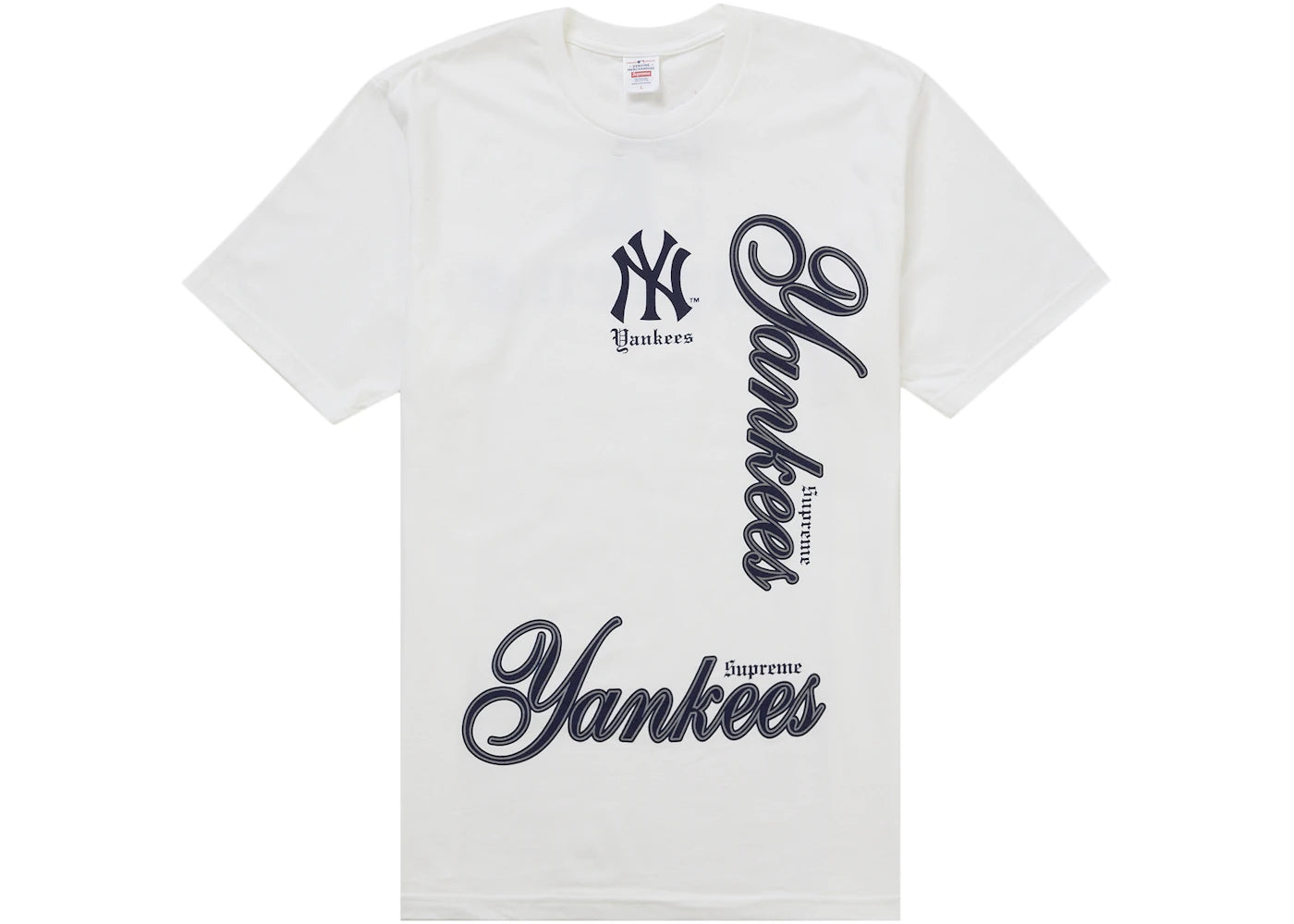 Supreme MLB Teams NY Tee White -1