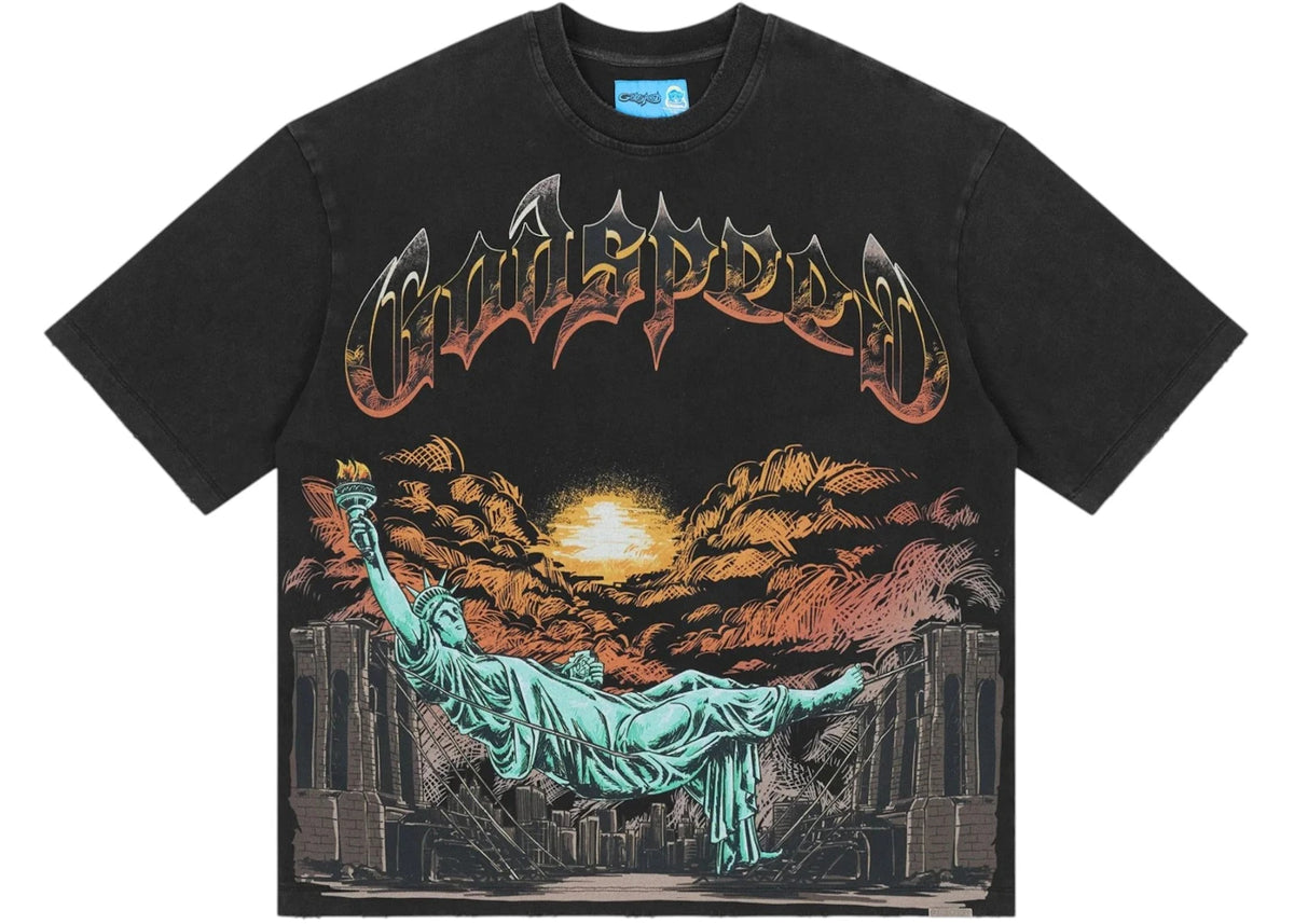 Godspeed Burnt Bridges II NG T-shirt Black -1