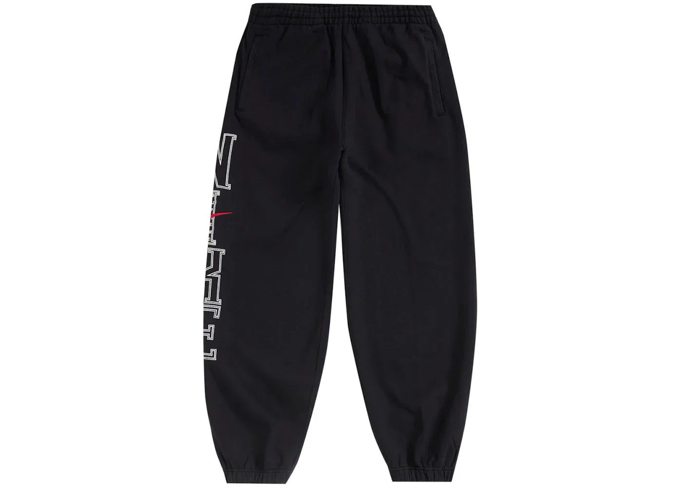Supreme Nike Sweatpants Black -1