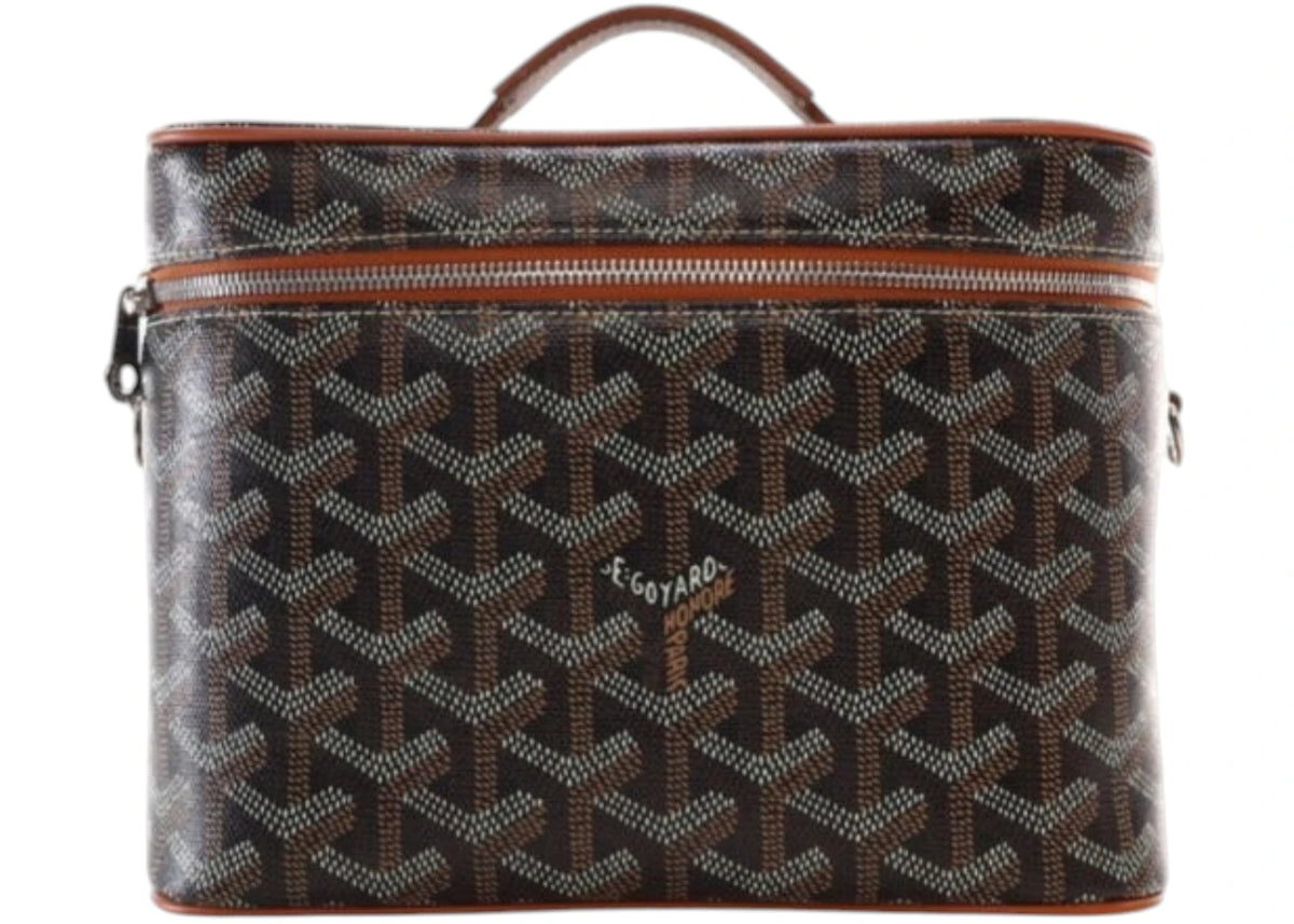 Goyard Muse Vanity Case Black/Tan -1