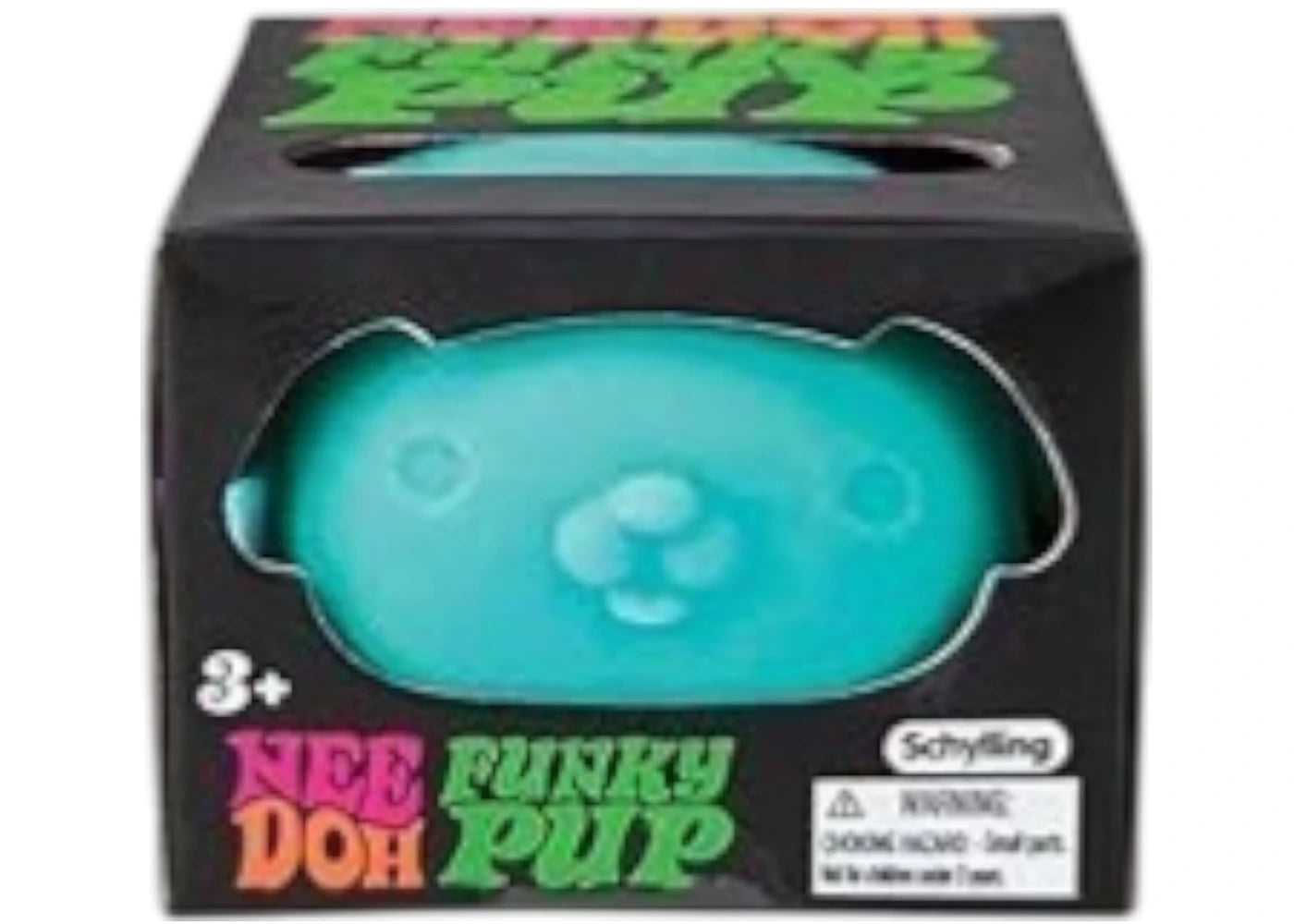 NeeDoh Funky Pup Squishy Fidget Toy Blue -1