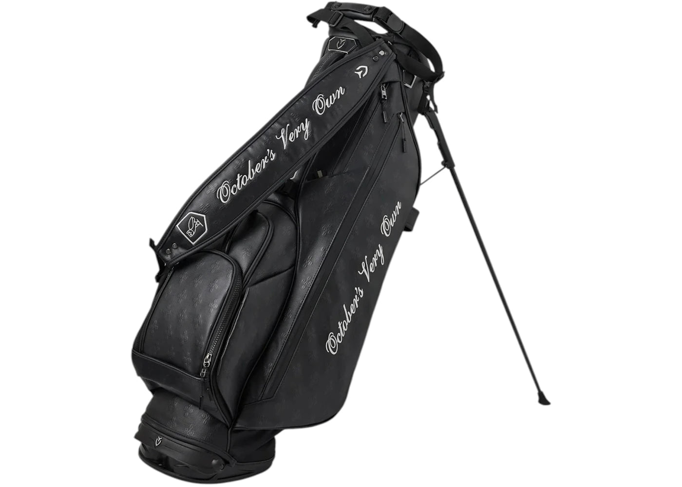 OVO Vessel Monogram Lux Stand Bag Black -1