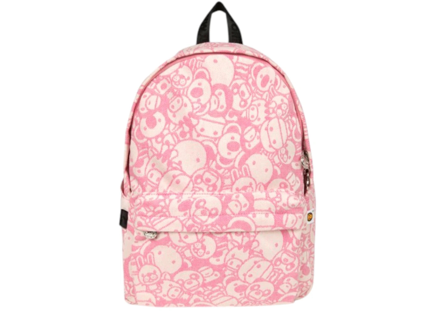 BAPE Baby Milo & Friends Medium Backpack Pale Pink -1