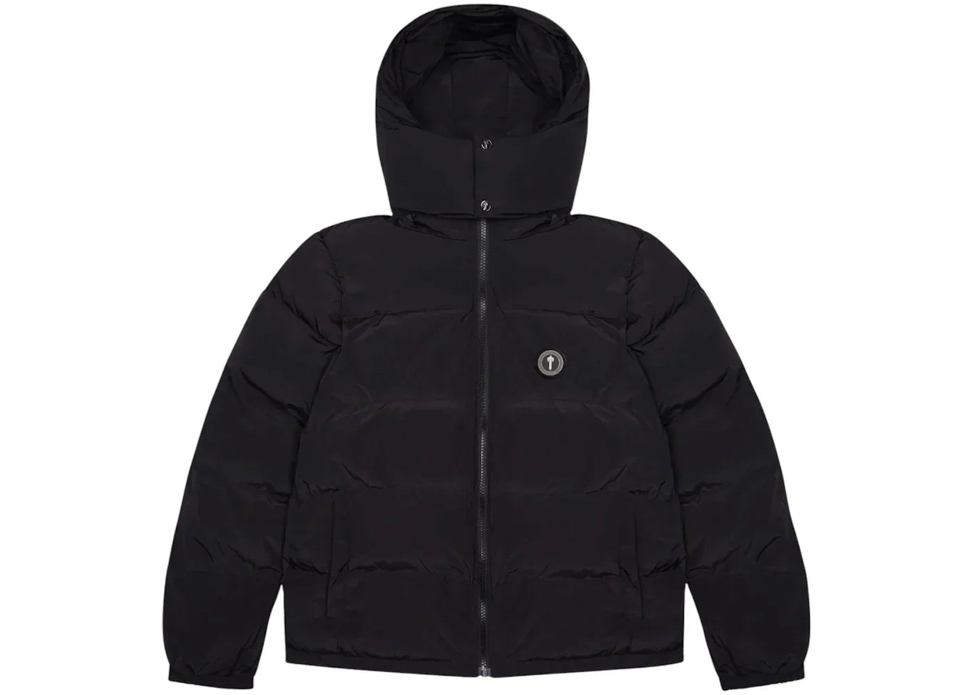 Trapstar Irongate Detachable Hooded Puffer Jacket Black -1