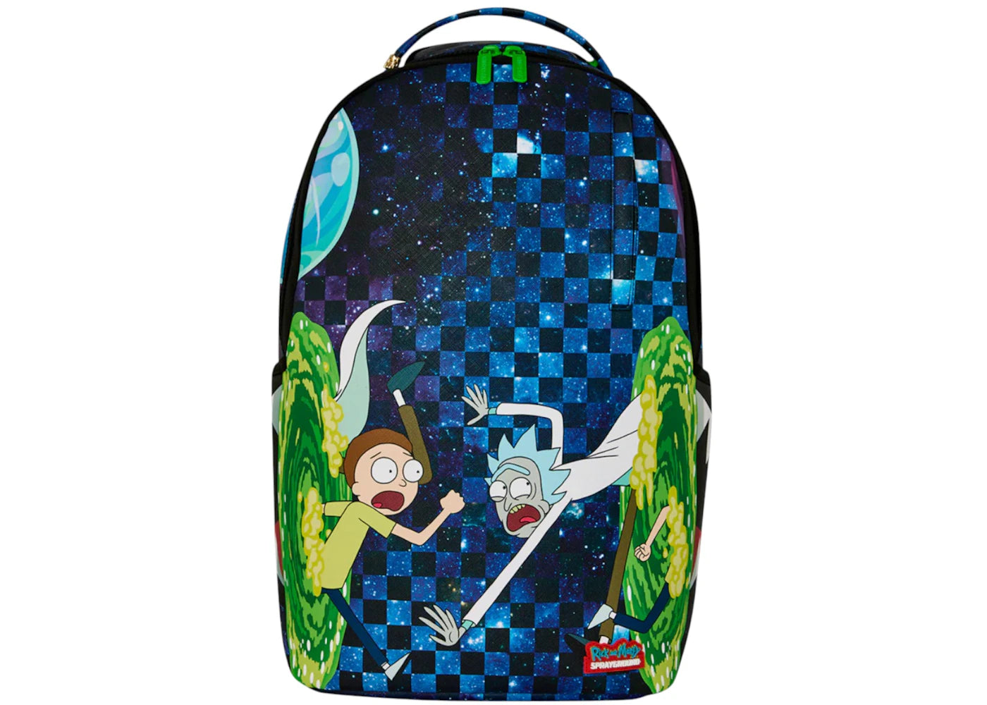 Sprayground Rick and Morty Portal Jumping Backpack Multicolor -1