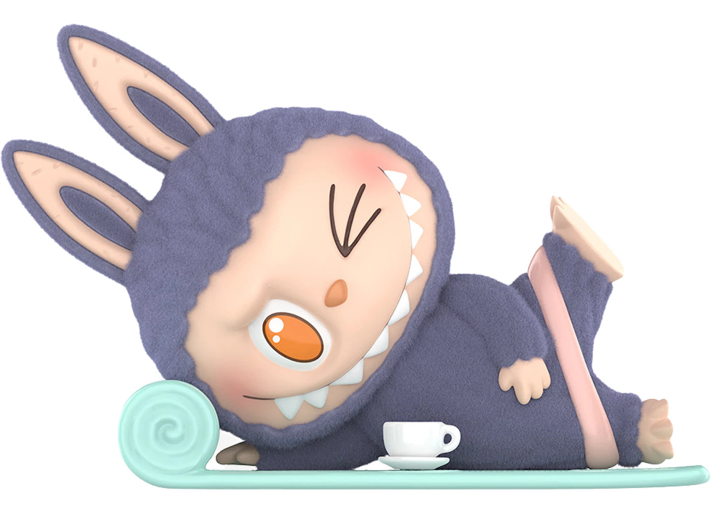 Pop Mart THE MONSTERS Labubu Lazy Yoga Series Americano Figure-1