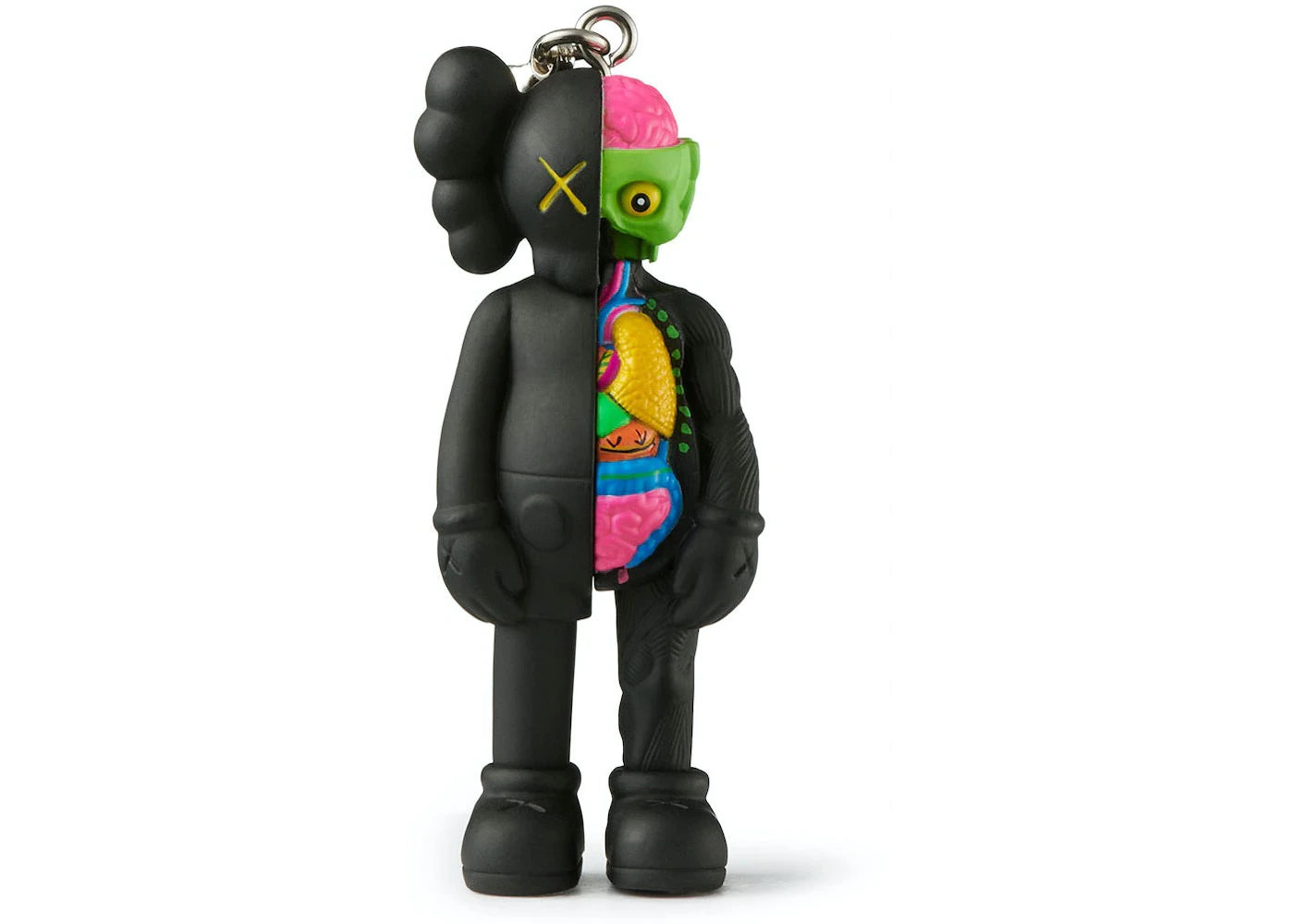 KAWS Tokyo First Flayed Companion Keychain Black (2021) -1